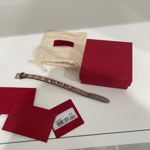 Valentino rockstud bracelet